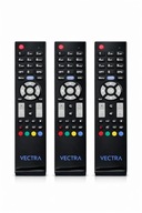 Pilot do dekodera VECTRA NOWY 3szt. zestaw