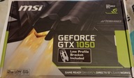Karta graficzna MSI GeForce GTX 1050 2GB GDDR5 LP OC do SFF gry FullHD 60Hz