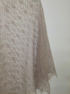 Chusta kid moher jedwab rękodzieło