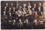 Wrocław Studenci Korporacja ok.1914r. FOTOGRAFIA Kronen Oławska 14