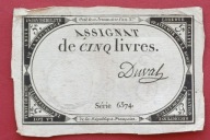 FRANCJA 5 LIVRES 1793 !!!