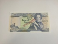 Jersey - 20 funtów - specimen - UNC