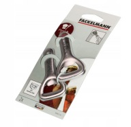 Otwieracz do butelek kapslowanych - metalowy inox Fackelmann 2 sztuki