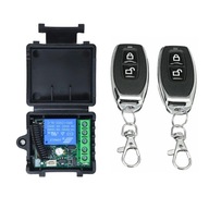 Przekaźnik odbiornik 12V + 2 piloty 433MHz