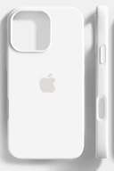 Etui do Apple iPhone 15 Silicone Biały Z LOGO plecki