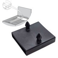 ZACZEP UCHWYT KIESZONKA PODWÓJNA ŚRODKOWA NASADKA LISTWY POD MATERAC IKEA