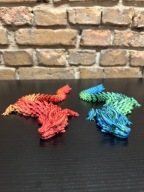 Smok Articulowany 3D – 37 cm | Elastyczny smok