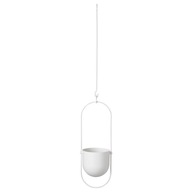 IKEA CHILISTRAN Wisząca doniczka, do wewnątrz/na zewnątrz biały, 12 cm