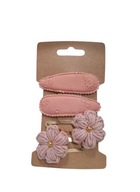 Spinki do włosów szydełkowe kwiatki 4 szt.