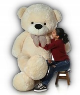 DUŻY MIŚ WIELKI PLUSZOWY OGROMNY PLUSZAK MASKOTKA GIGANT 200cm WALENTYNKI