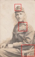 781A ŻOŁNIERZ WOJSKO KOLEJOWE KRZYŻ ODZNAKA BAGNET AUSTRO-WĘGRY