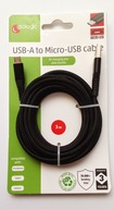 Kabel Sologic USB-A do Micro USB 3 m