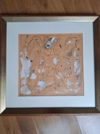 Eugeniusz Markowski, gwasz, 29 x 29 cm