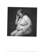 Pocztówka - E. Olaf, Akt w jesieni życia ...