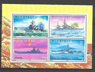 GIBRALTAR - okręty wojenne II Wojny Światowej 1997 ** Mi B-29 (1286)