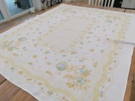 LNIANY OBRUS CZARODZIEJSKIE KWIATY 130 x 157