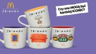 KUBEK FRIENDS x MCDONALD'S KOMPLET 4 KUBKÓW Z SERIALU PRZYJACIELE
