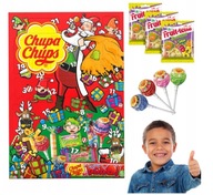 KALENDARZ ADWENTOWY CHUPA CHUPS ŚWIĘTA 2025 CUKIERKI ŻELKI GUMU HIT !!