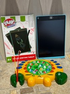 TABLET GRAFICZNY PLAY CREATE Pepco ZNIKOPIS + GRA TOWARZYSKA RYBKI
