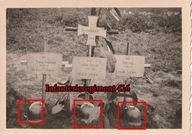 321N MOGIŁA GRÓB ŻOŁNIERZY 1941 HEŁM NIEMCY RZESZA