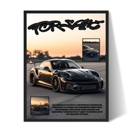 Porsche 911 gt3 rs Plakat/Obraz w Ramce 40x30cm Prezent dla faceta
