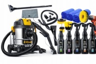 Zestaw do Prania tapicerki Odkurzacz+ Zestaw chemii ADBL Detailing Auta