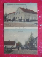 GĄDÓW ALT-GANDAU KĄTY WROCŁAWSKIE WROCŁAW GASTHAUS ULICA WIEJSKA 1915 RRRRR