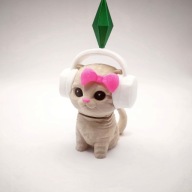 Figurka Kot Mem The Sims Kiwająca Głowa Bobblehead Dancing Cat