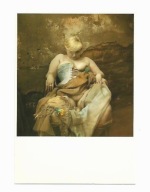 Pocztówka - Jan Saudek, Biała blondynka ...