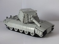 Niemiecki czołg ciężki E-100, Angraf Model, 1:25