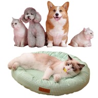 LEGOWISKO DLA PSA KOTA KOJEC MIĘKKA PODUSZKA KANAPA MATERAC KOLOR ZIELONY