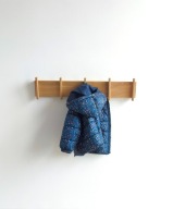 Nowoczesny wieszak ścienny na ubrania kurtki LOFT do przedpokoju