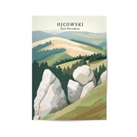 OJCOWSKI PARK NARODOWY - PLAKAT DO SALONU, SYPIALNI, BIURA - 40x60cm.