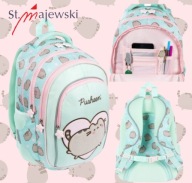 PLECAK 4 KOMOROWY PUSHEEN MINT DLA DZIEWCZYNKI DO SZKOLY POJEMNY 22l