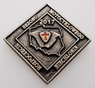 Znaczek, odznaka, blacha zlotowa, motocyklowa No.1965