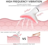 DA237 Masażer ujędrniający do twarzy szyi 7w1 z podgrzewaniem mikroprądami