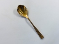 Łyżeczka do cukru Hefra- wzór Wschodni | sztućce PRL, plater, łyżeczki