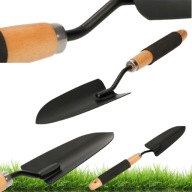 MINI ŁOPATKA OGRODOWA WĄSKA 37 CM DO SADZENIA ROŚLIN I CEBULEK DO OGRODU