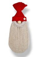Świąteczny krasnal / skrzat / gnom / Mikołaj / handmade / 100% bawełna