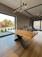 Stol debowy Nowy Design Wnetrze Loft Industrialny Rustic Dostawki Drewno