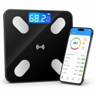 WAGA ŁAZIENKOWA ANALITYCZNA SMART 1 PRO APLIKACJA BLUETOOTH HIT OKAZJA BMI