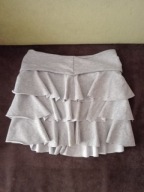 SPÓDNICZKA pas 34 cm dł. 33 cm KOLOR SZARY ZAMEK