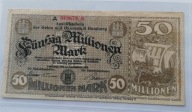 banknot 50 milionów marek 1923