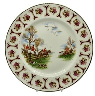 CORONET CHINA Angielski porcelanowy kolekcjonerski talerz