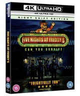 PIĘĆ KOSZMARNYCH NOCY Five Nights at Freddy's 2023 4K Ultra HD Blu-ray