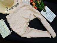 Noa Noa lniane spodnie buggy r 122/128