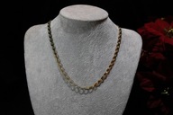 ŁAŃCUSZEK ZE STALI CHIRURGICZNEJ 316L POZŁACANY