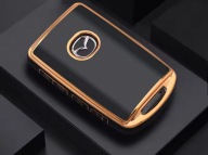 Etui na kluczyk Obudowa Pilota Mazda Premium 3 CX4 CX5 CX-5 CX8 CX-30 Złoto