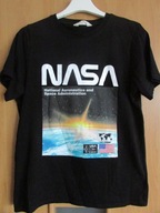 Bluzka dziecięca NASA na krótki rękaw H&M Roz. 158/164