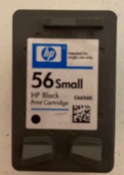 HP WKŁAD TUSZ 56 BLACK C6656G SMALL ORYGINAŁ PUSTY